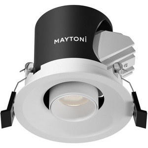 Встраиваемый светильник Maytoni Technical Фокус мини / Focus LED mini DL127-8W4K-W 8 Вт 4000 К 50°